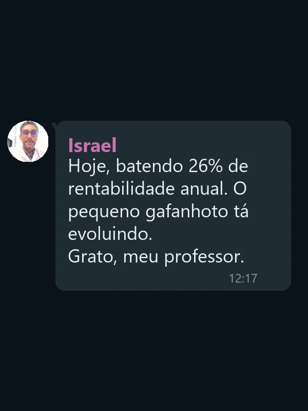 Depoimento Israel